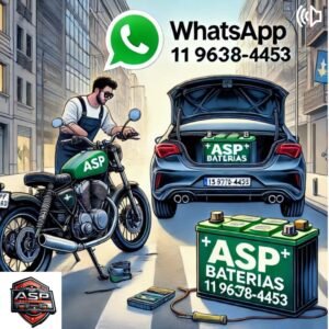 ASP Baterias - Especialistas em Baterias para Carros e Motos